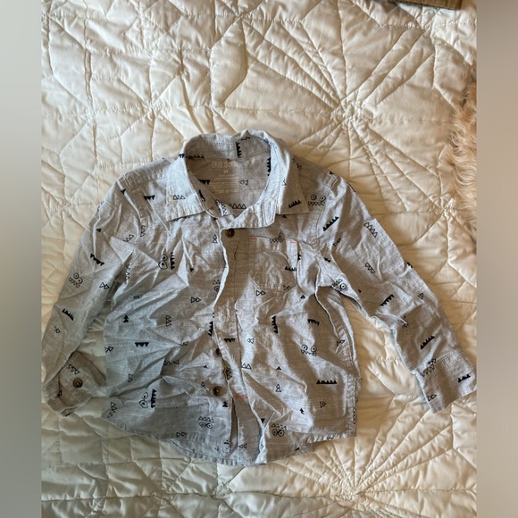 2T boys fall lot Zara old navy cat & jack joggers fleece lined pants - Picture 3 of 8